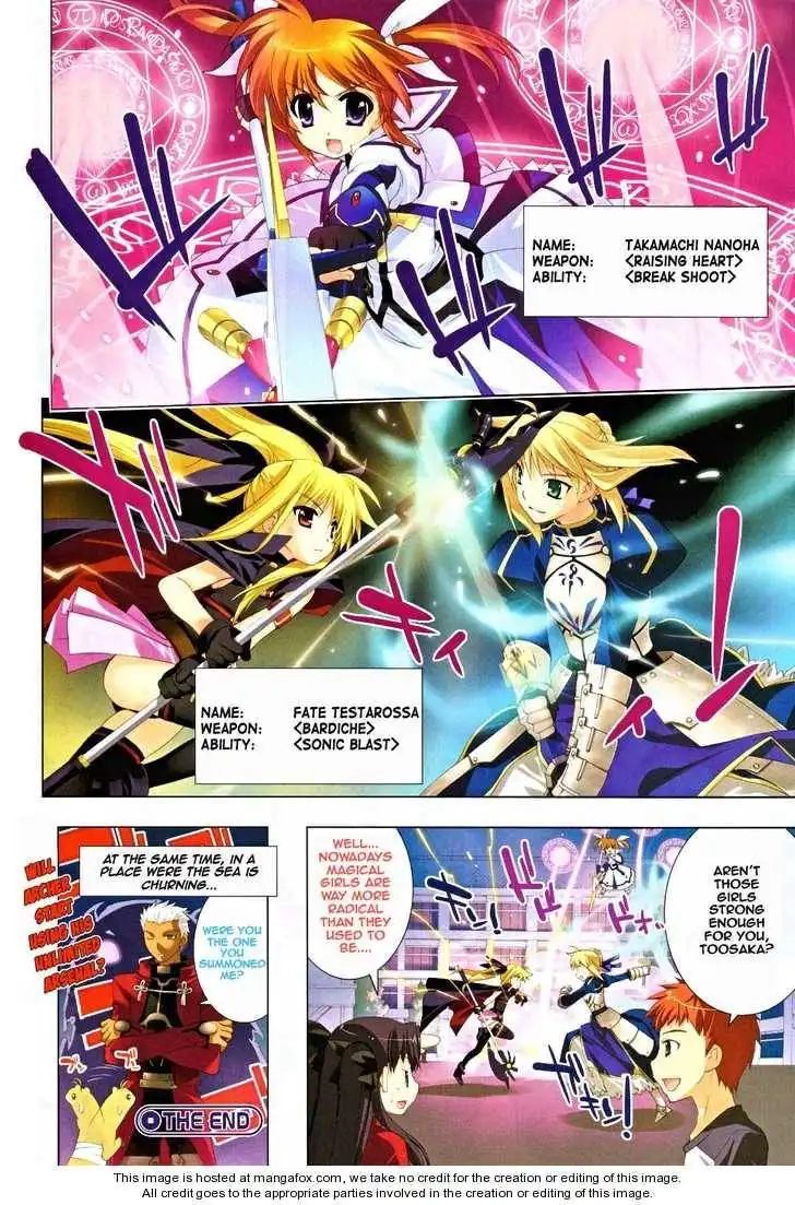 Fate/stay night x Magical Girl Lyrical Nanoha Chapter 1 4